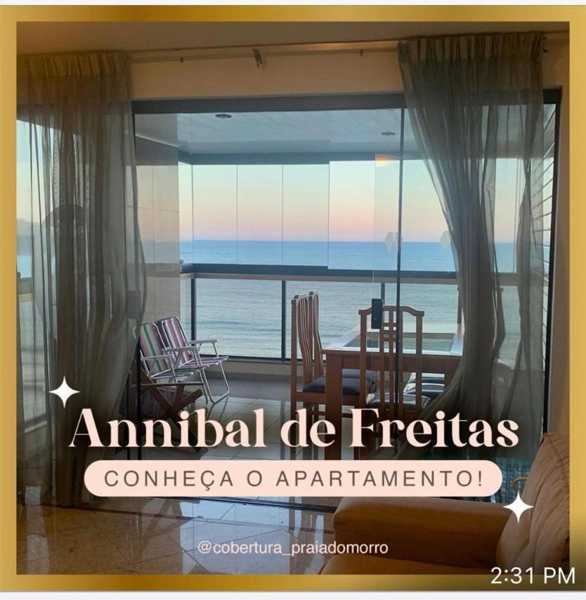 Apartamento Beira-Mar Na Praia Do Morro Ideal Para Familias E Grupos 10 Pessoas Guarapari Exterior foto