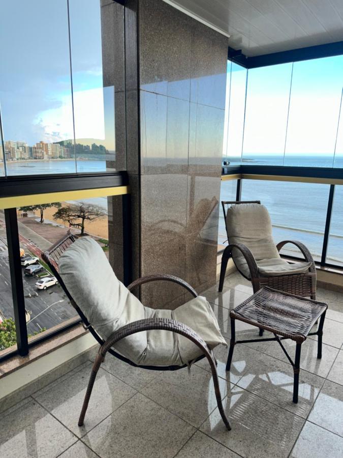 Apartamento Beira-Mar Na Praia Do Morro Ideal Para Familias E Grupos 10 Pessoas Guarapari Exterior foto