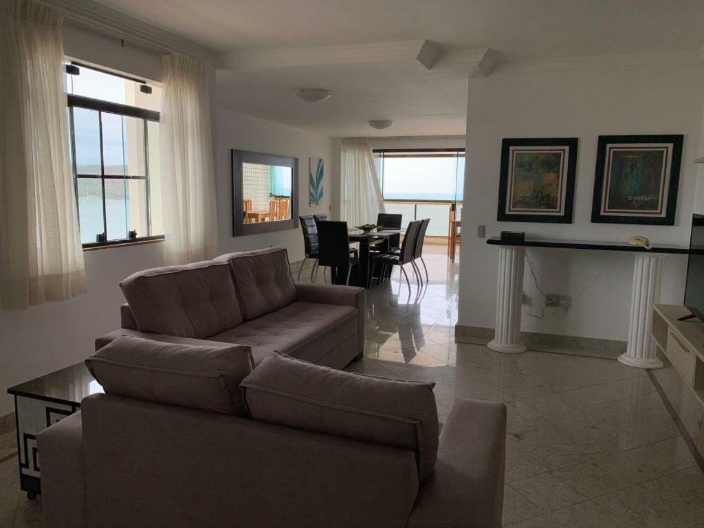 Apartamento Beira-Mar Na Praia Do Morro Ideal Para Familias E Grupos 10 Pessoas Guarapari Exterior foto